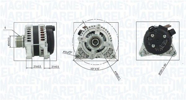 Alternator do Alfa Romeo Giulia  952